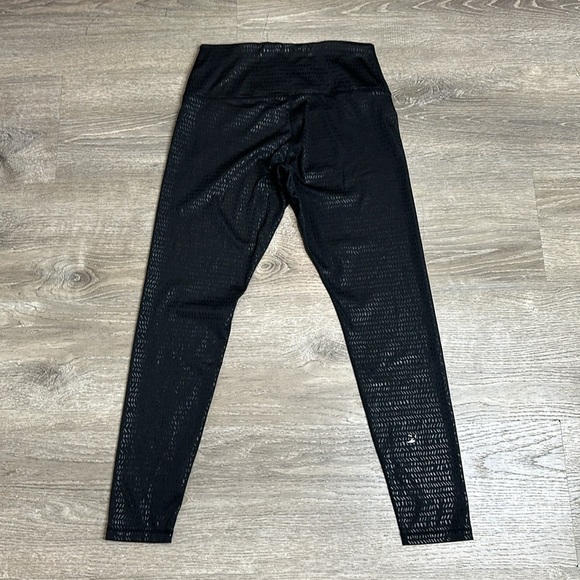 NEW Glyder High Power Legging Print: Black Pebble Gloss Print Sz M - Picture 9 of 13